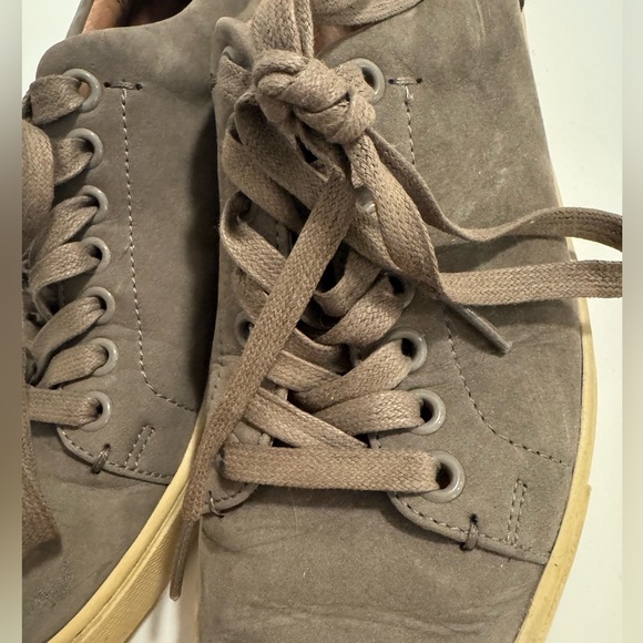 Frye Ivy Low Lace in Grey Nubuck Leather - Picture 3 of 5